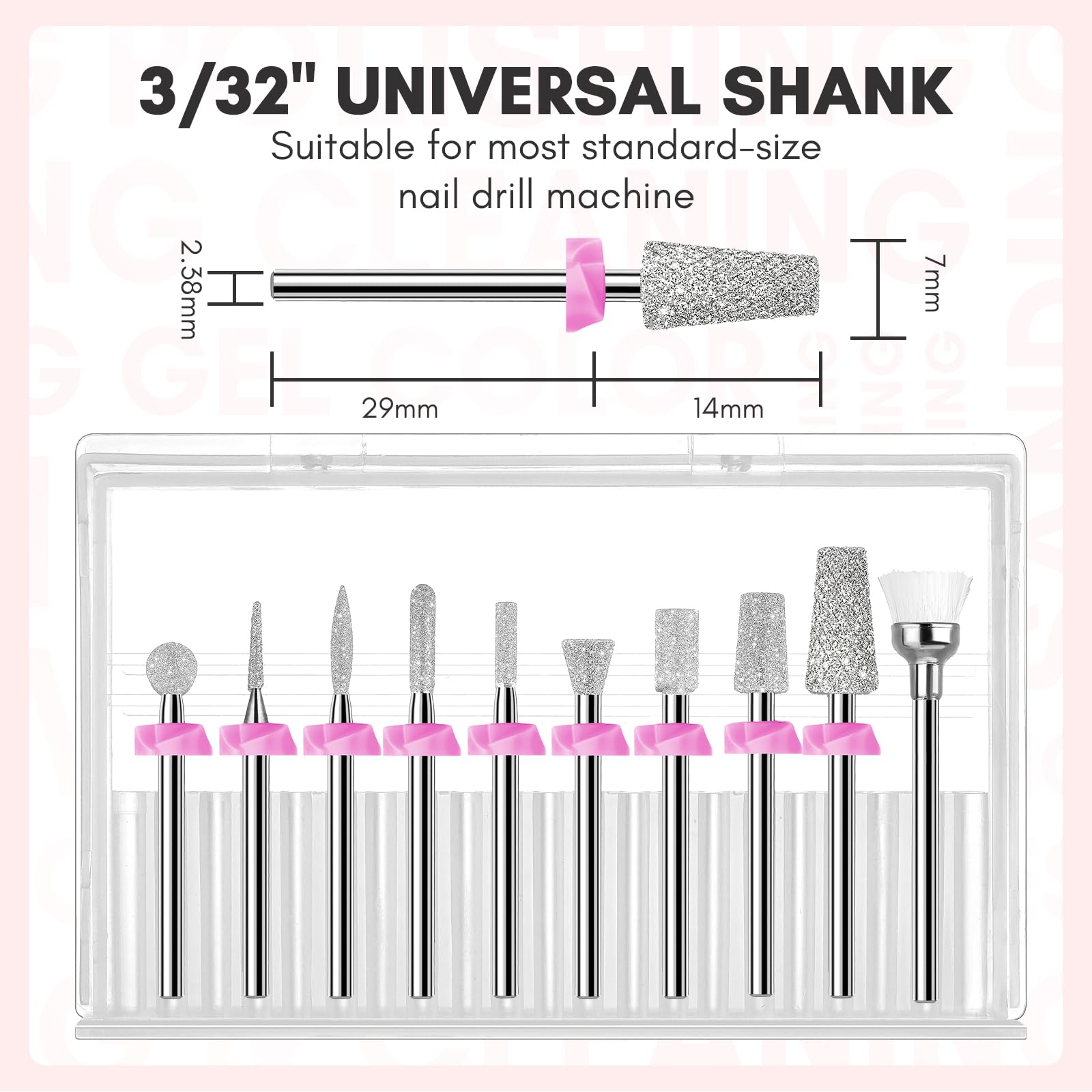 Makartt needle bit targets dead skin and fine detailing.
