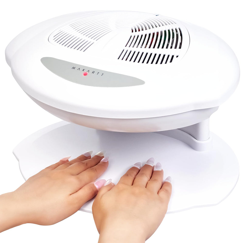Makartt Nail Dryer compact design fits on any workstation.
