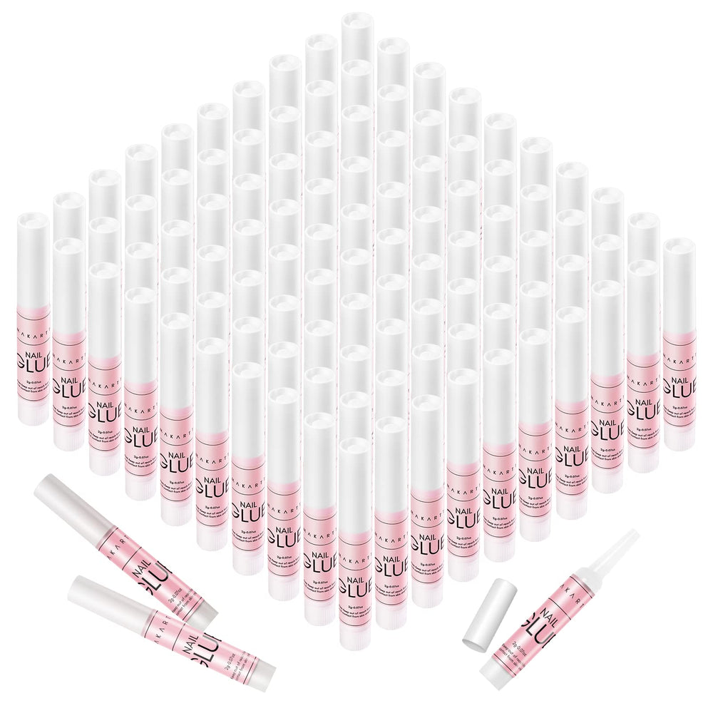 Makartt nail glue cap close-up shows strong bonding potential.