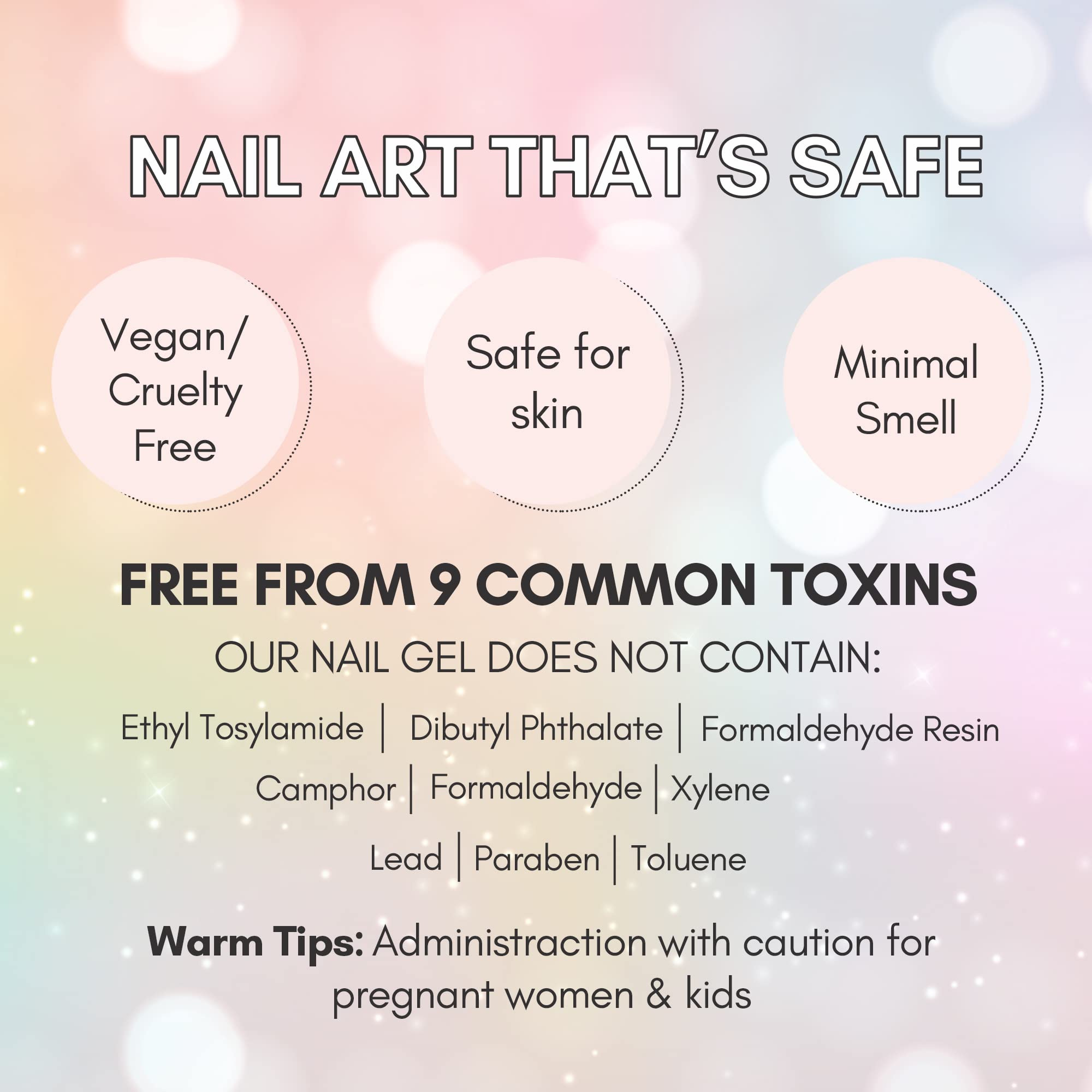 Makartt nail glue removal step shows safe soak-off with acetone.