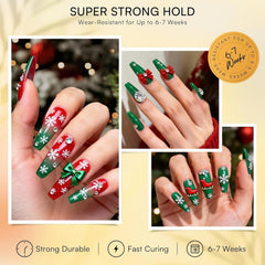 Makartt Rhinestone Glue Set dual viscosity enables precise placement and secure adhesion.