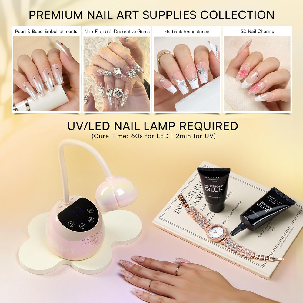 Makartt precision nozzle aids accurate placement of tiny decorations.