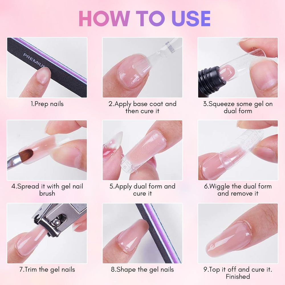 Makartt poly nail gel 3D sculpting demo for creative nail art.