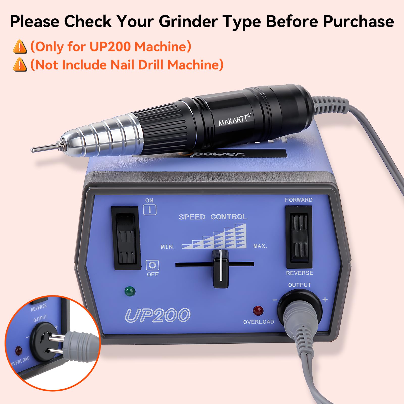 Makartt up200 handpiece rpm-30000 highlights high-speed precision for shaping.