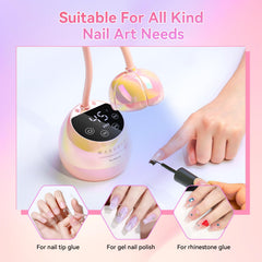 Makartt UV lamp auto sensor activates with hand placement.