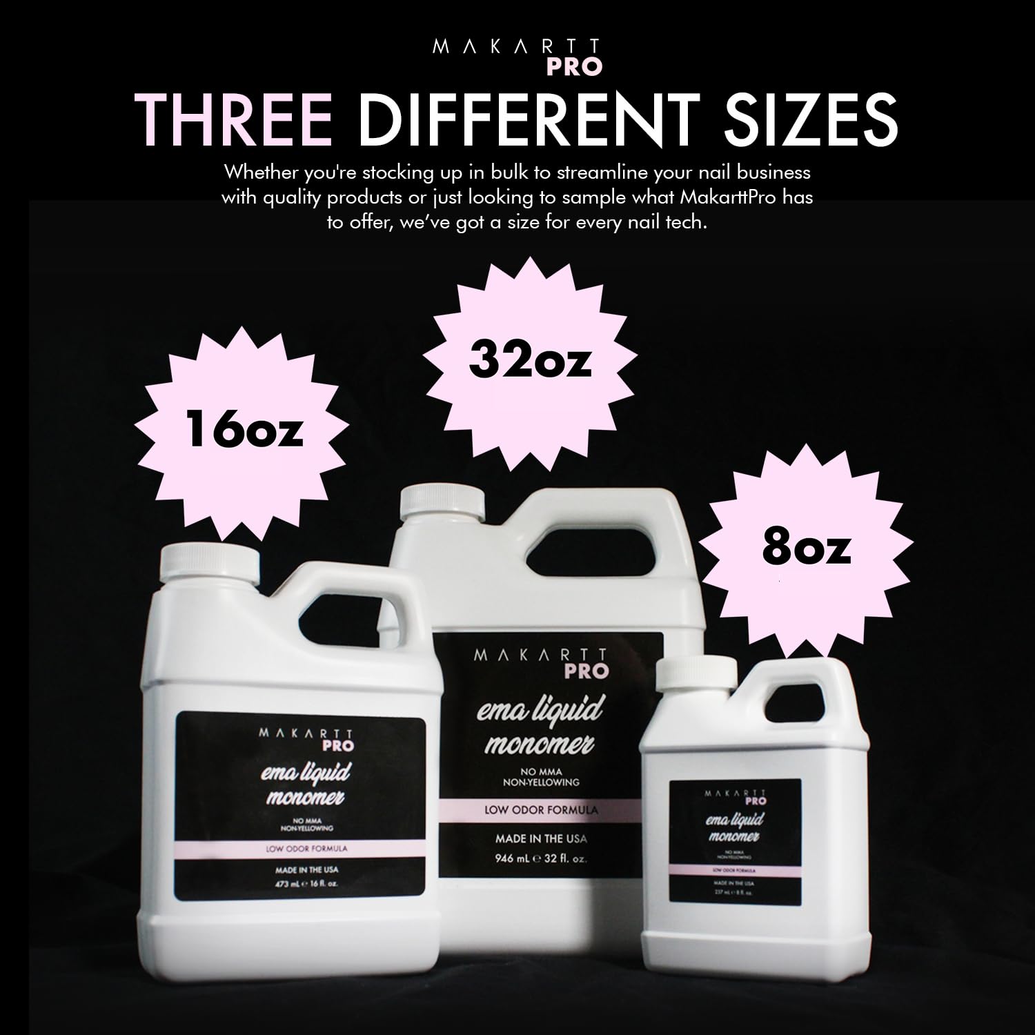 MakarttPro durable formula ensures long-lasting, smooth application for elegant nail designs.