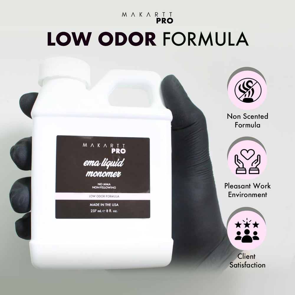 MakarttPro non-yellowing finish showcased to preserve nail art clarity