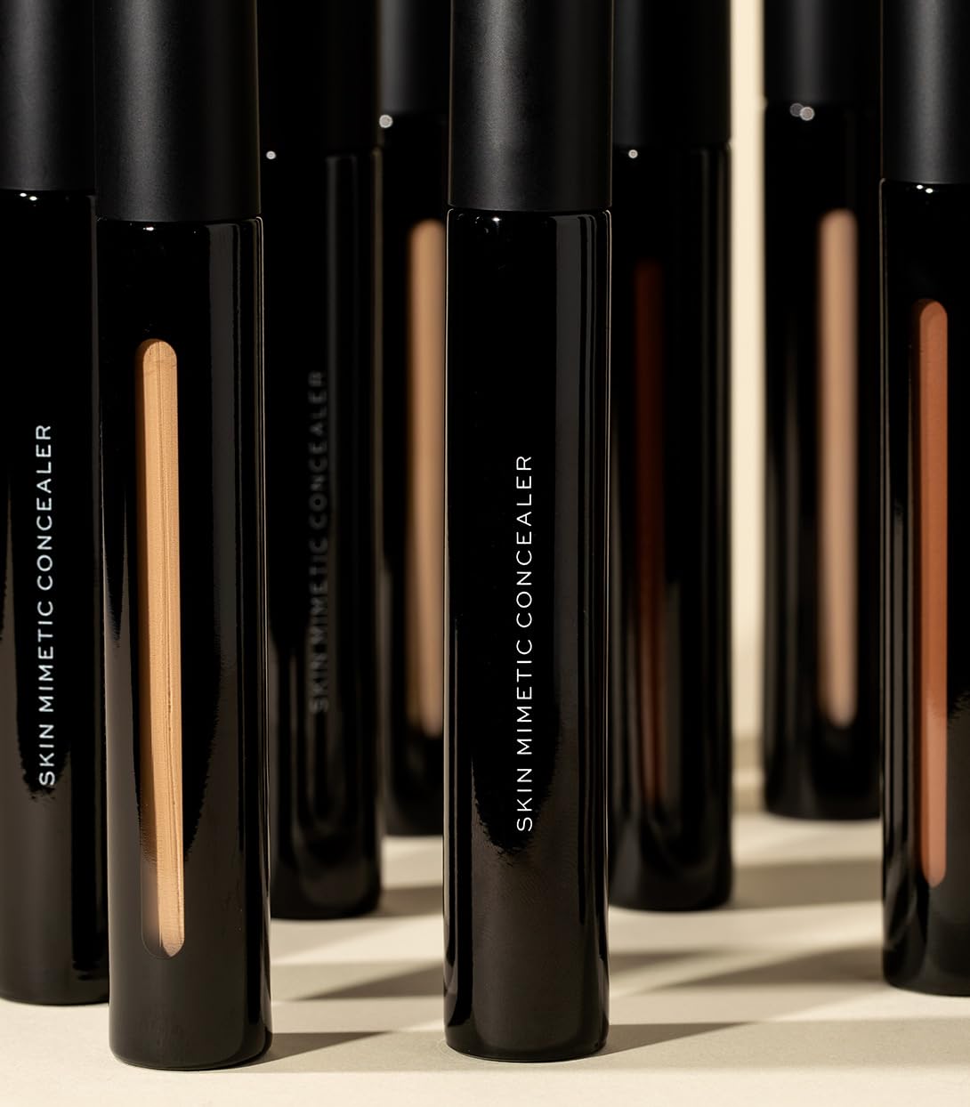 MAKE Beauty Skin Mimetic Concealer packaging highlights clean, vegan ingredients.