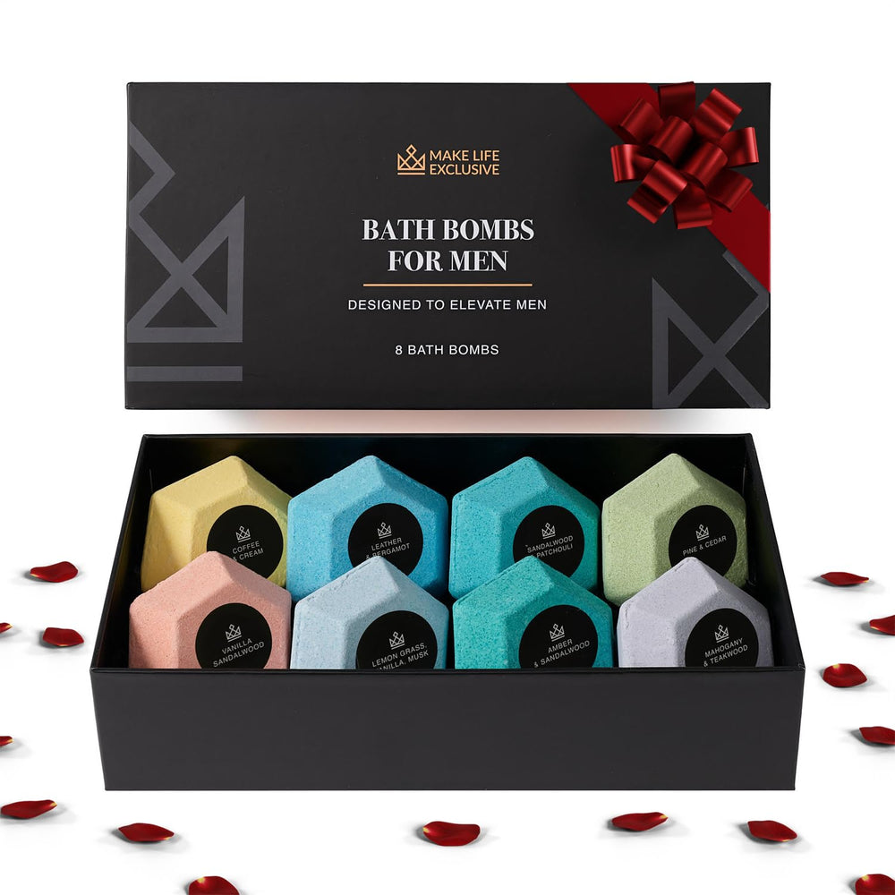 Make Life Exclusive bombs dissolving in water hint at soothing aroma