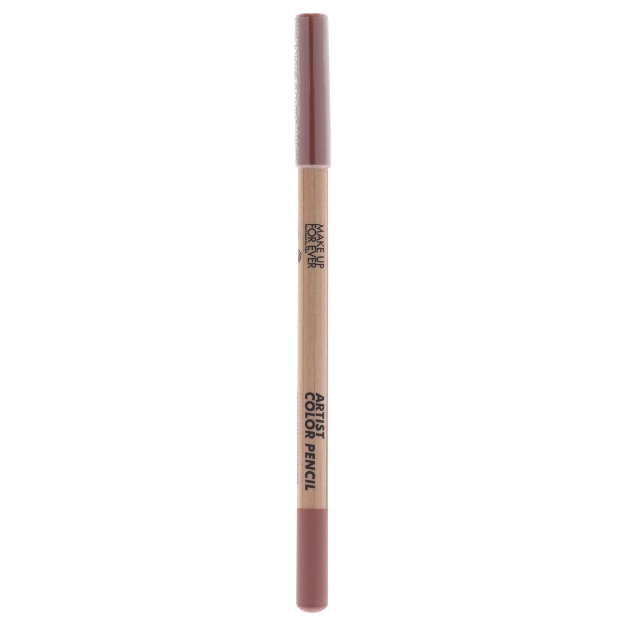 Make Up For Ever Artist Color Pencil 606 Wherever Walnut swatch highlights blendable color for precise lines.
