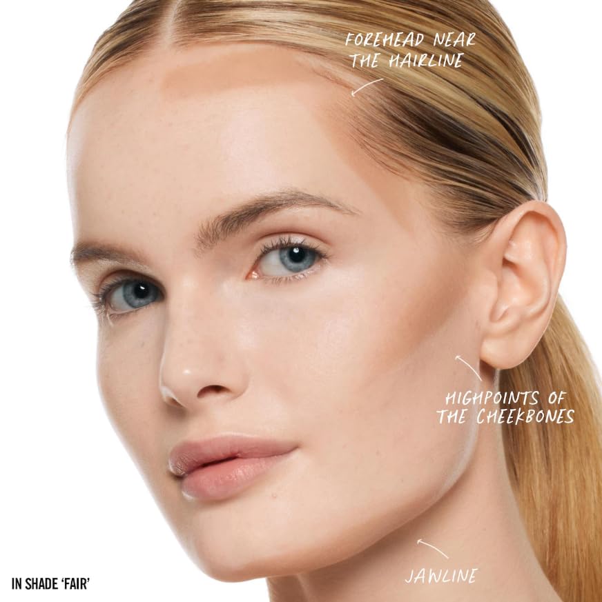Makeup by Mario SoftSculpt Light stick closeup illustrates creamy swirls for seamless shading