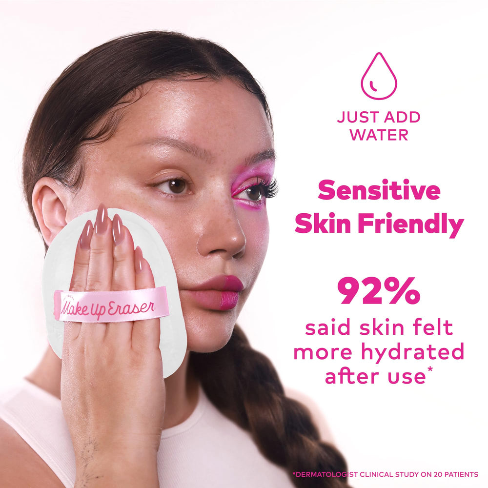 MakeUp Eraser Cherry Crush dermatologist-recommended status supports skin-friendly routines.