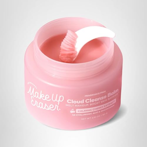 MakeUp Eraser Cloud Cleanse Balm dermatologist-tested label reinforces skin-safety signals