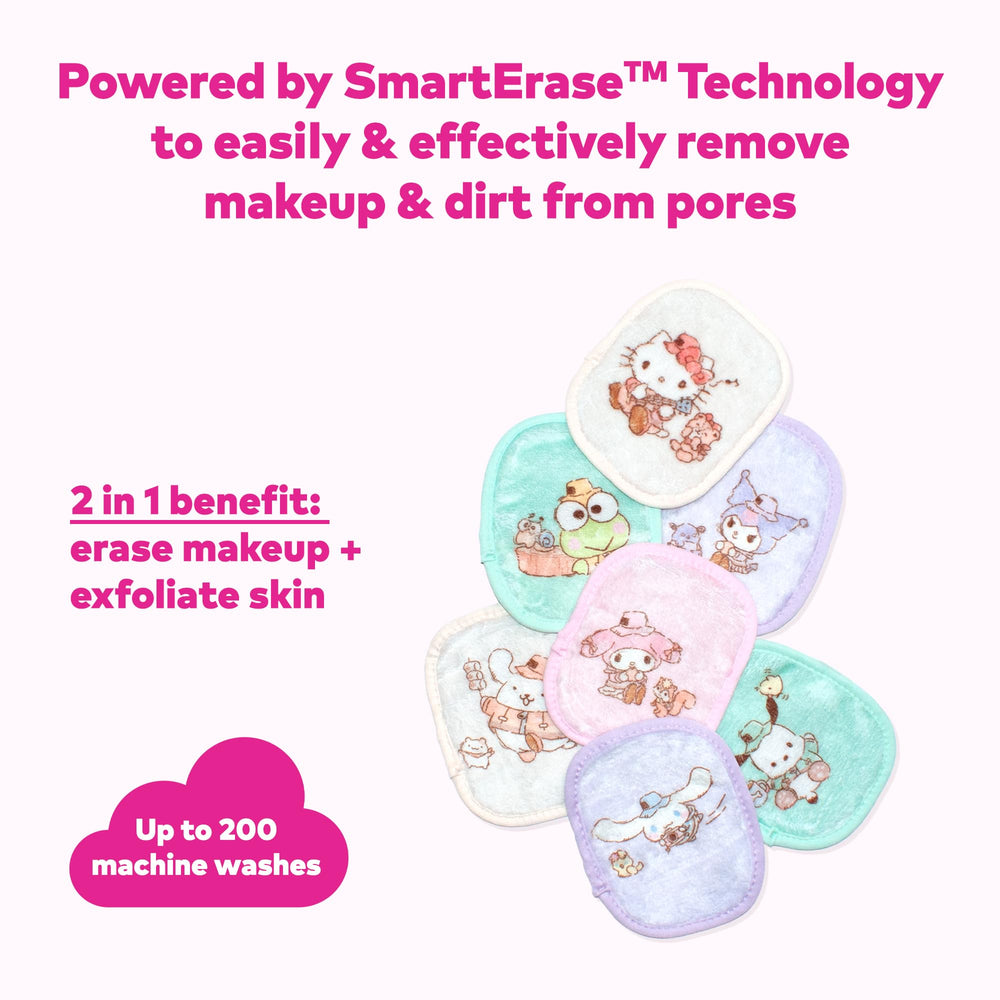 MakeUp Eraser cloud-soft fibers close-up for gentle cleansing.