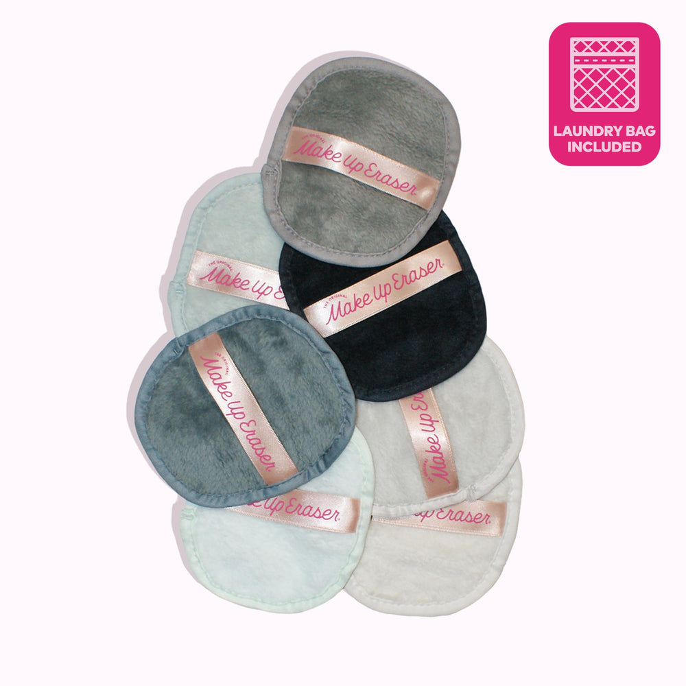 MakeUp Eraser Cool Gal Neutrals collection on display for seven-cloth routine.