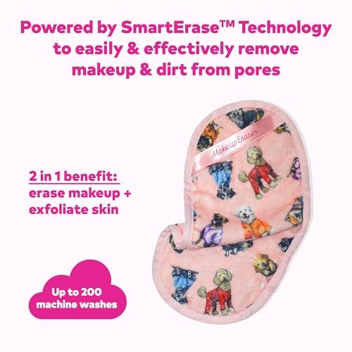 MakeUp Eraser fiber closeup shows cloud-soft fibers for gentle cleansing.
