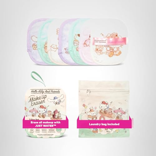 MakeUp Eraser Hello Kitty Go Glamping packaging on display.