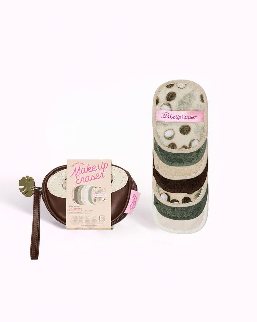 MakeUp Eraser Original 7-Day Set packaging shows eco-friendly makeup removal solution.