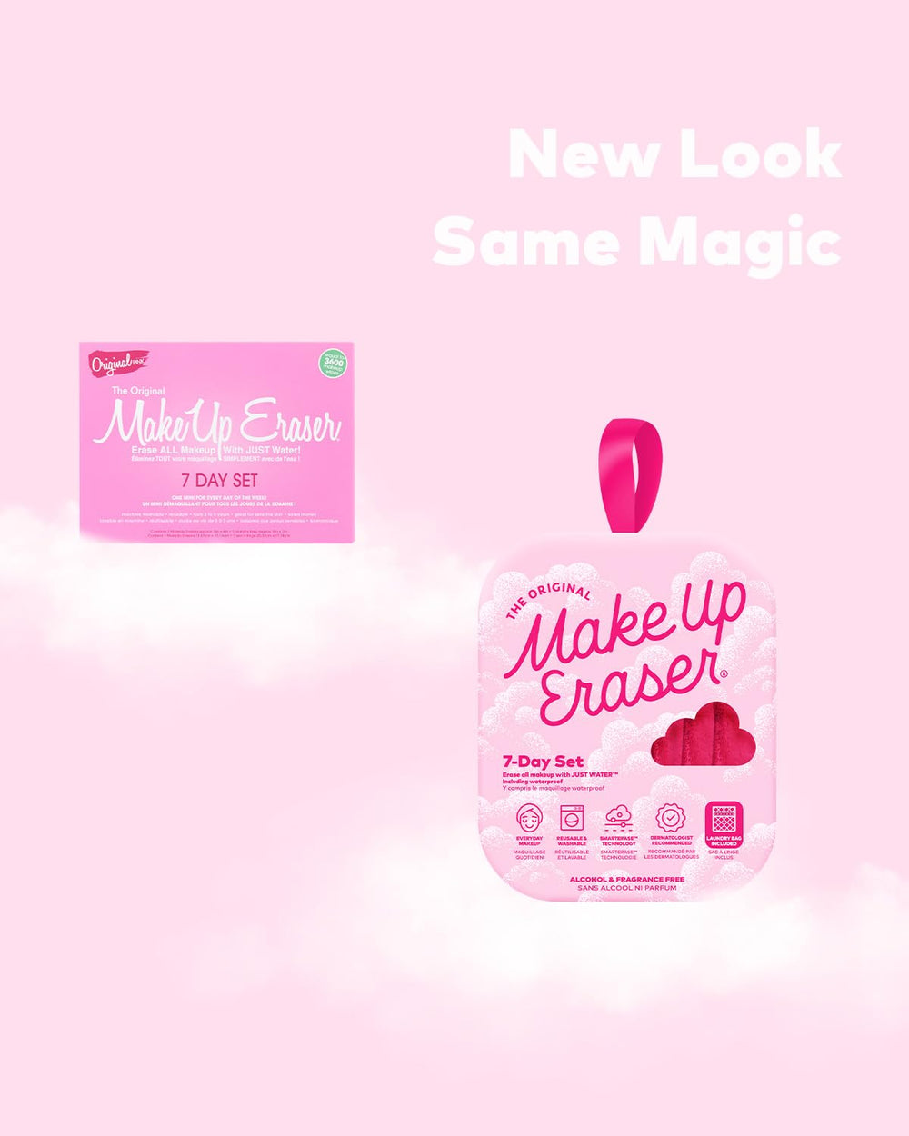 MakeUp Eraser demonstrates water-only removal lifting mascara and foundation with just water.