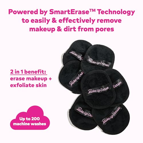 MakeUp Eraser Original Water Removal Action demonstrates makeup lifting with just water.