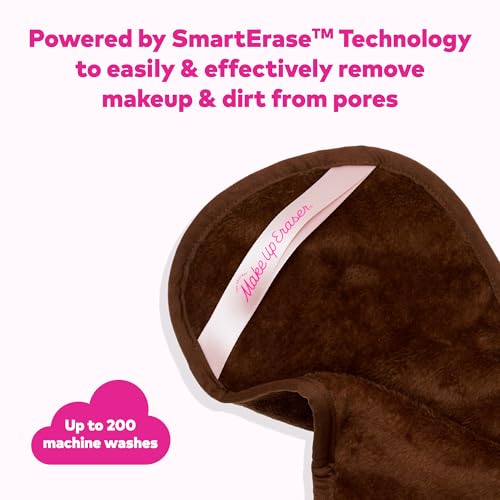 MakeUp Eraser Pro Mocha exfoliation-side helps refresh and smooth the complexion.