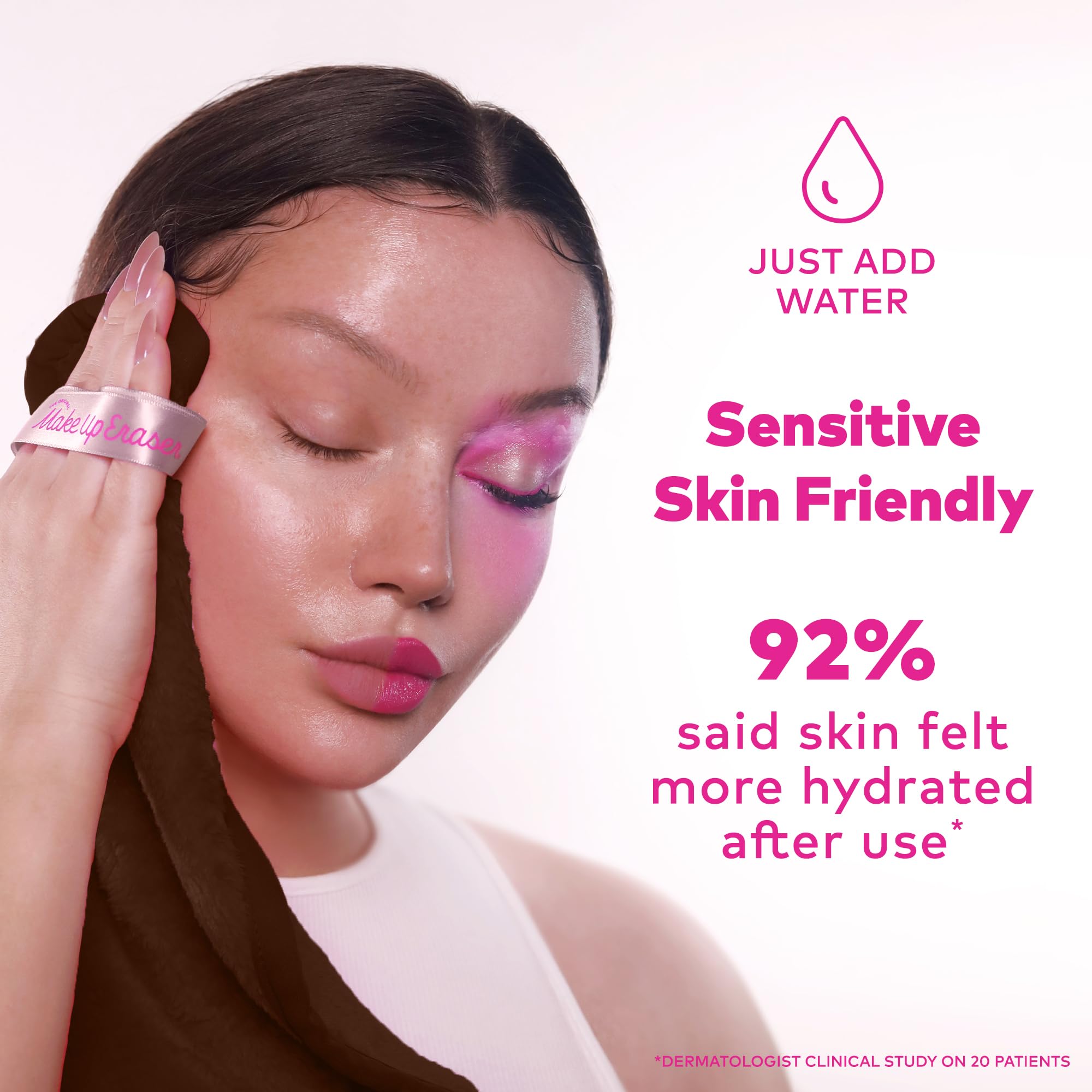 MakeUp Eraser Pro Mocha packaging box, sustainable makeup removal solution.