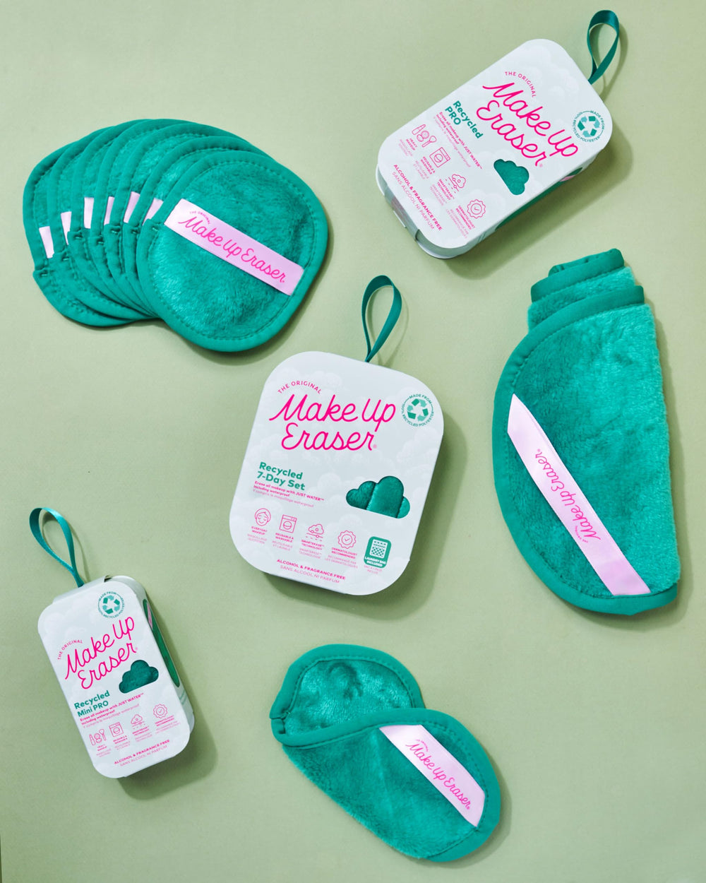 MakeUp Eraser Pro reusable cloth reduces waste vs wipes