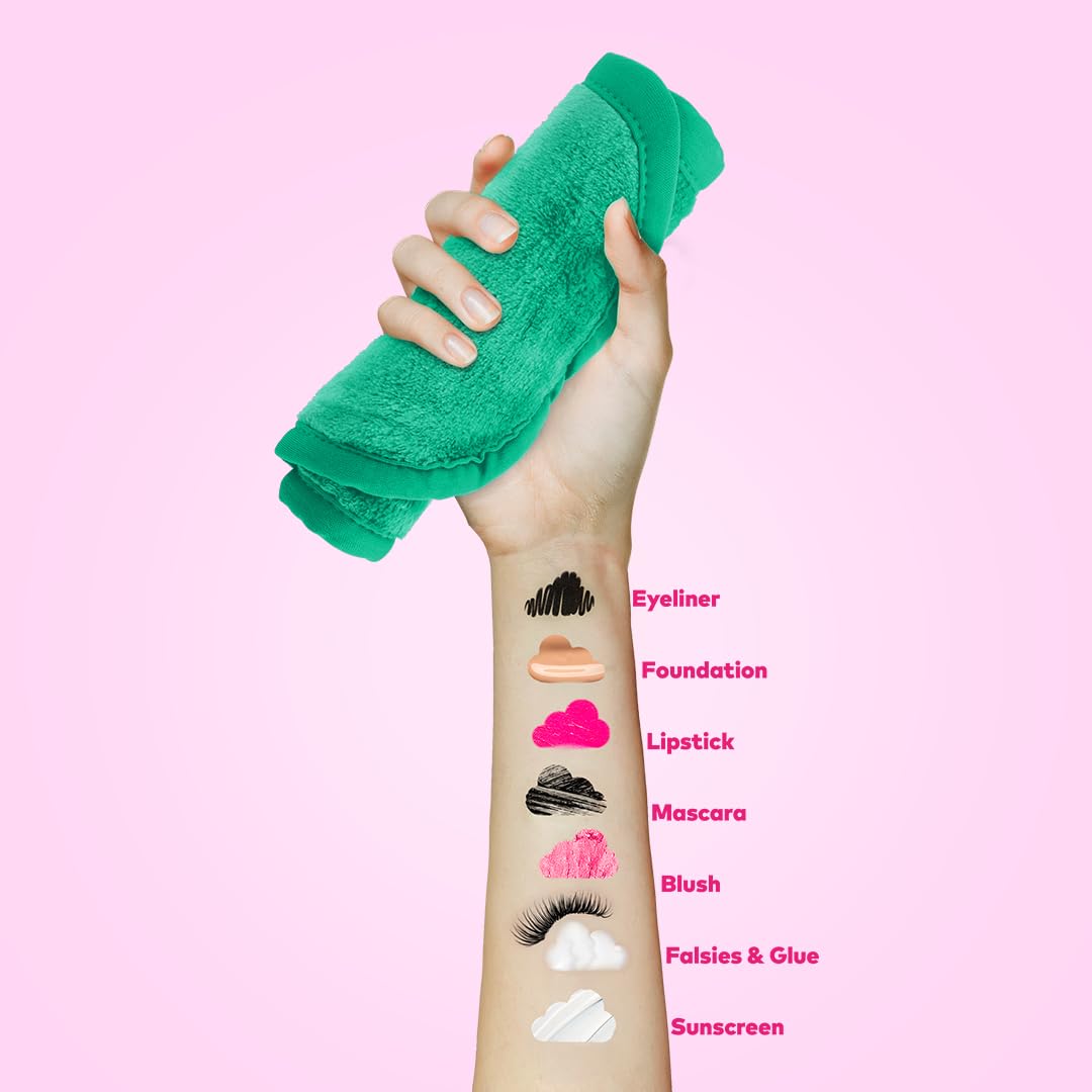MakeUp Eraser Pro two-in-one fiber sides for erase and exfoliate