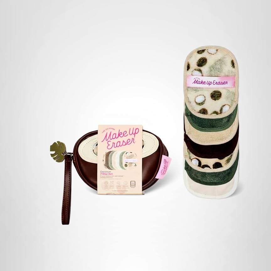 MakeUp Eraser reusable waste-free concept highlights sustainability and durability.
