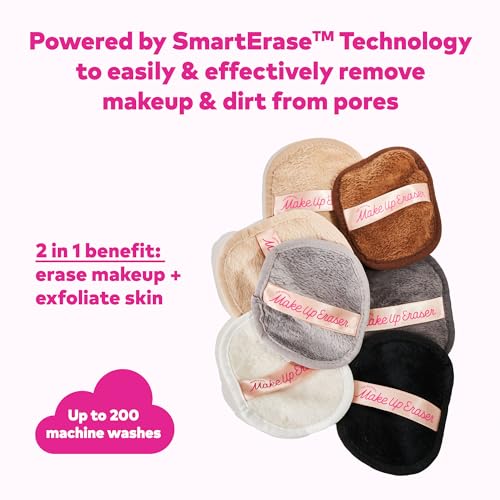 MakeUp Eraser SmartErase technology fibers demonstrate water-only makeup removal
