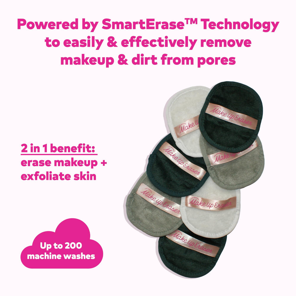 MakeUp Eraser ultra-soft microfiber feels gentle on sensitive skin during cleansing.