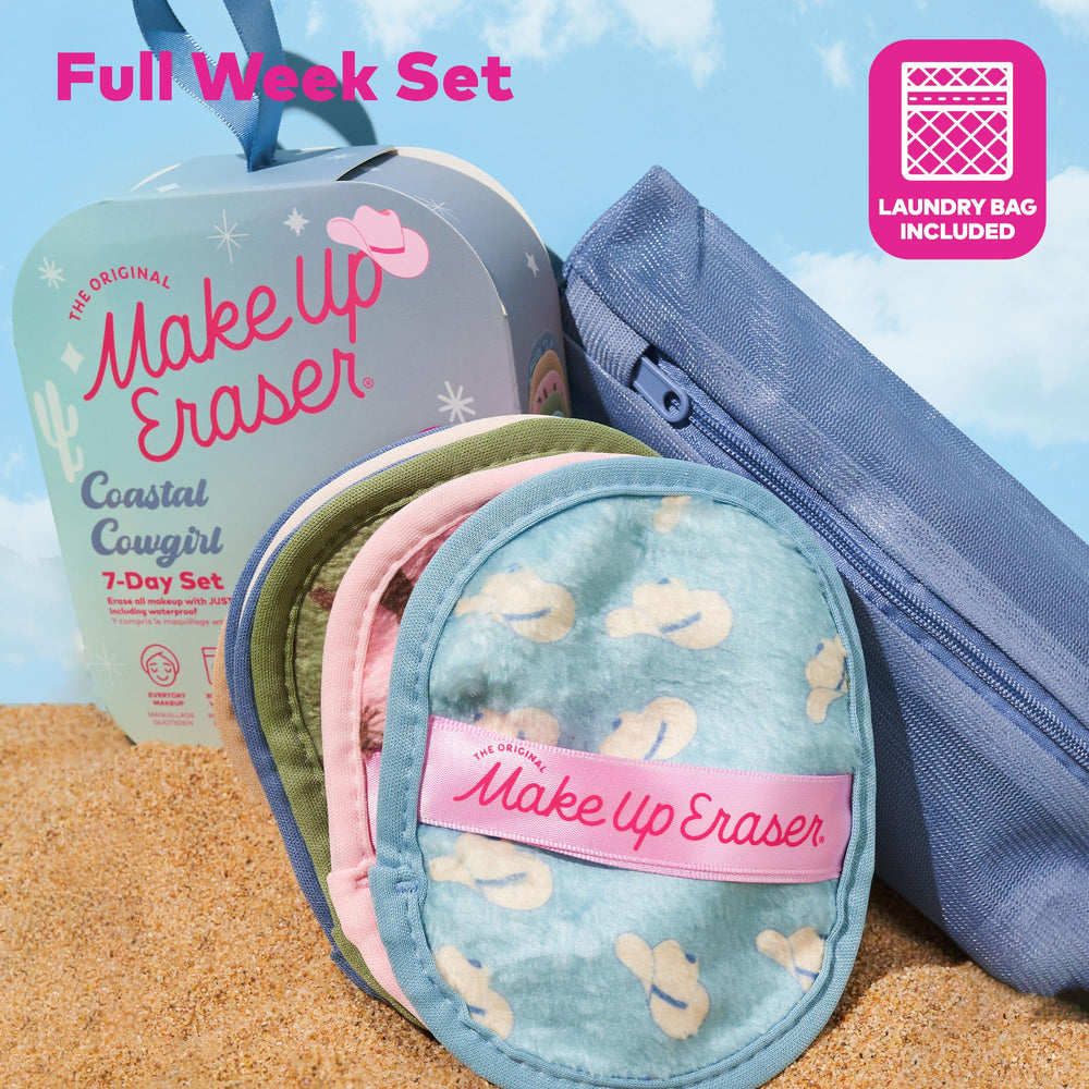 MakeUp Eraser water-only cleanse emphasizes eco-friendly, waste-reducing routine.