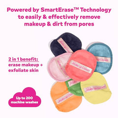 MakeUp Eraser removes waterproof mascara with just water; versatile daily routine
