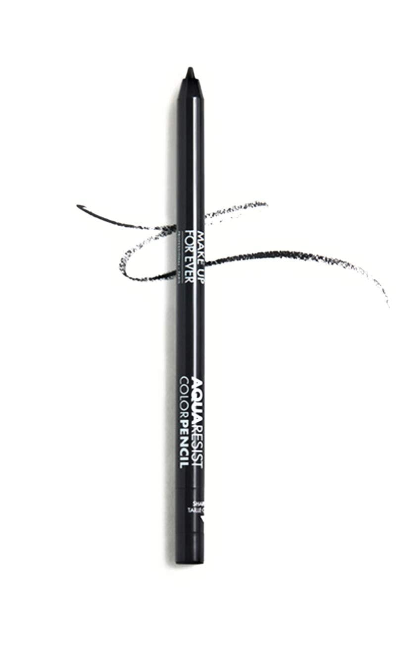 Make Up For Ever Aqua Resist Color Pencil Graphite swatch with rich, waterproof color