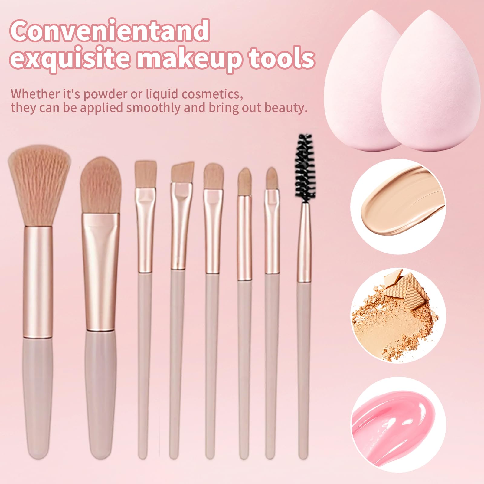 Makeup Kit for Women concealer cream helps blur imperfections and brighten under eyes.