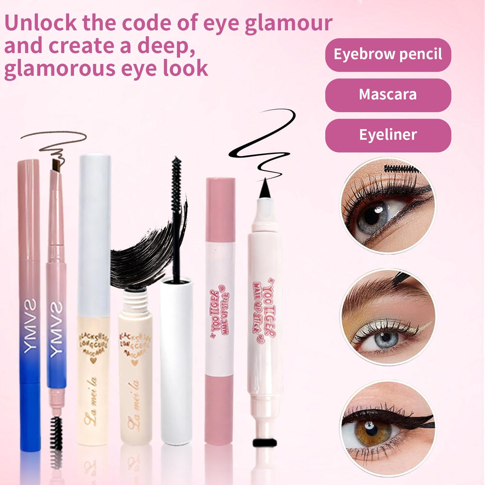 Makeup Kit for Women cosmetic brushes set enables even application.