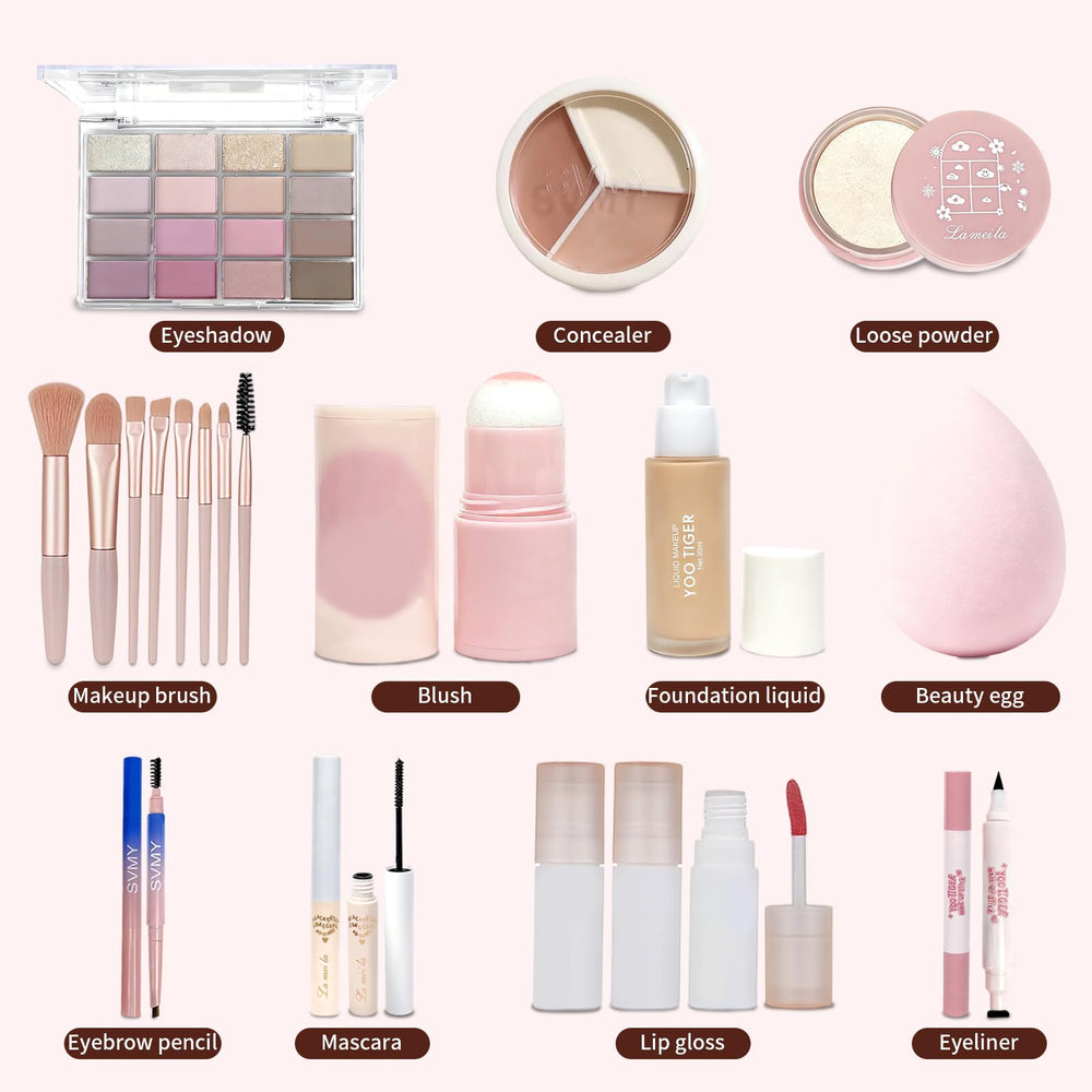 Makeup Kit for Women eyeshadow palette with rich pigment for versatile looks.