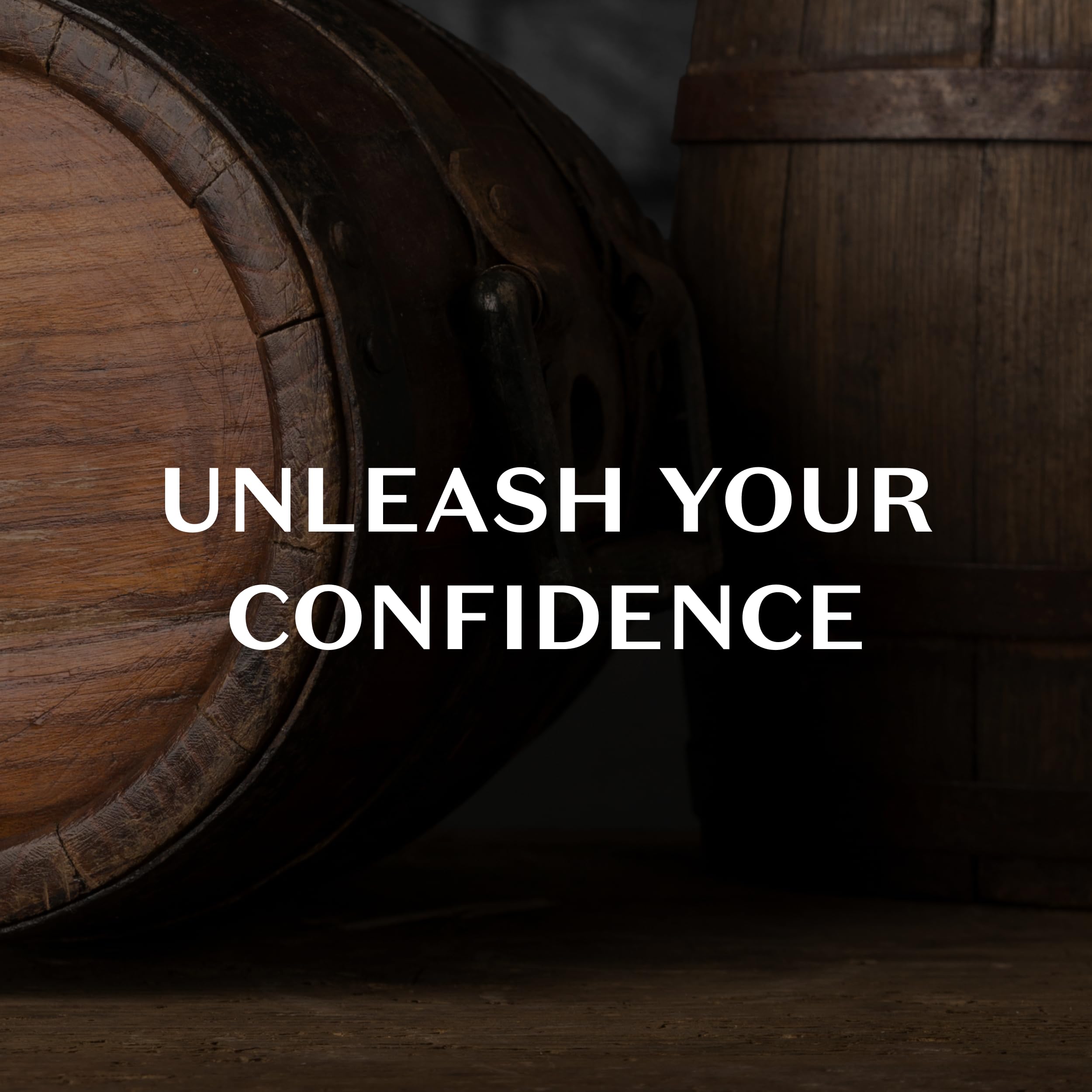 Malbec wood-vanilla base delivers warm, lasting aroma suitable for evenings out.