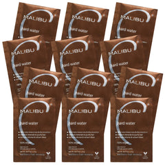 Malibu C Hard Water Wellness Remedy packets ready to purify mineral buildup.
