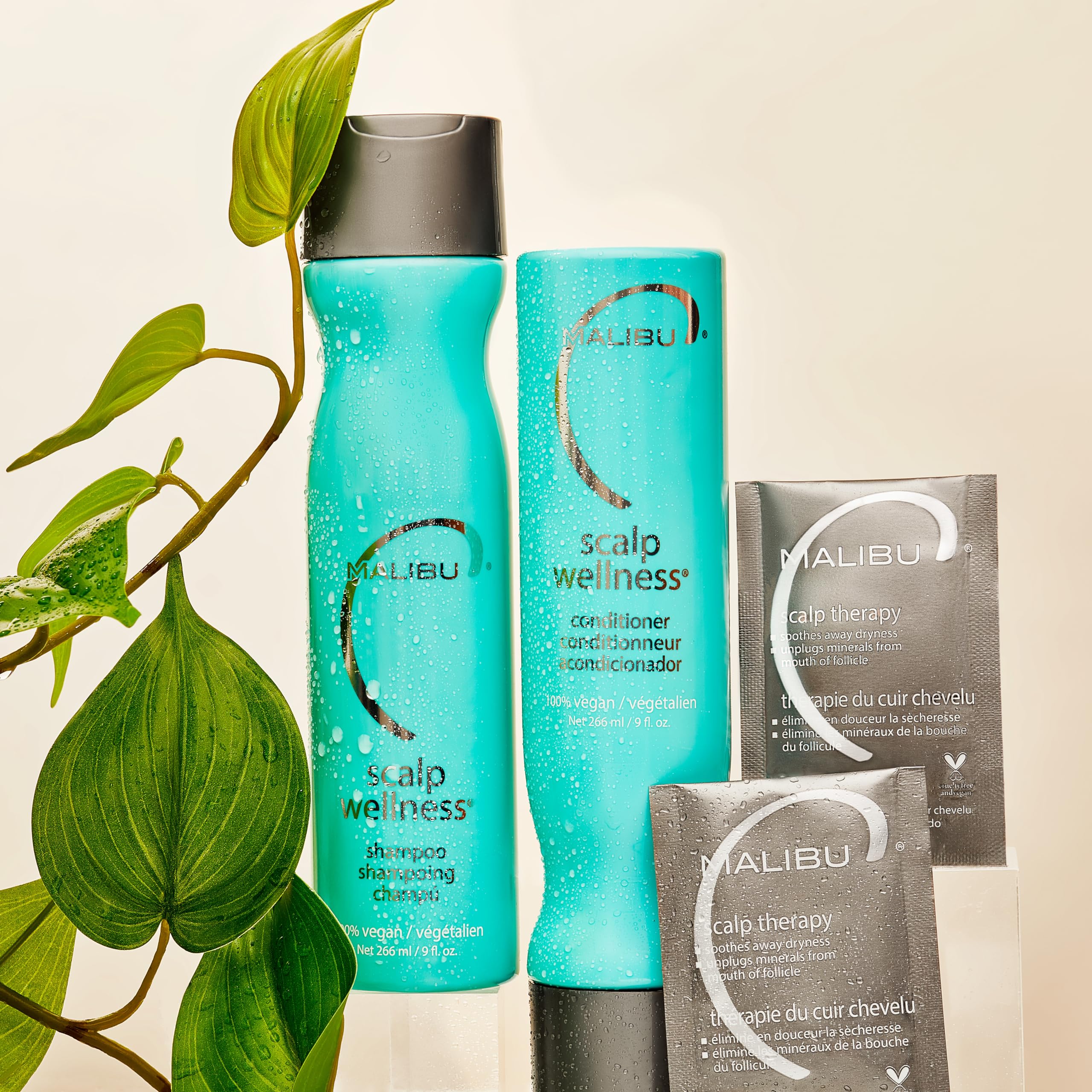 Malibu C Scalp Wellness Conditioner tube nourishing scalp for smoother hair