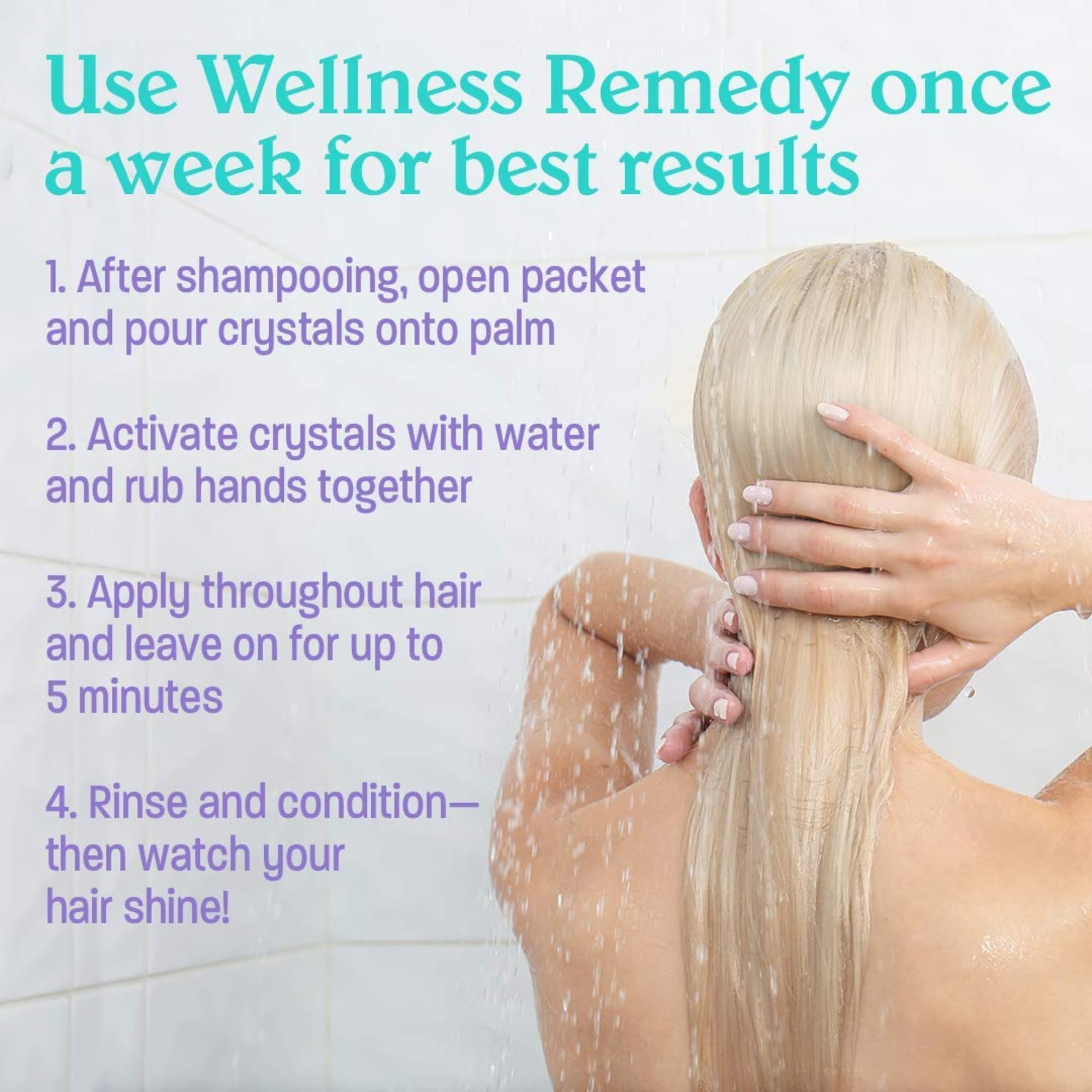 Malibu C Swimmers Wellness Remedy eco-friendly packaging enhances poolside routine.