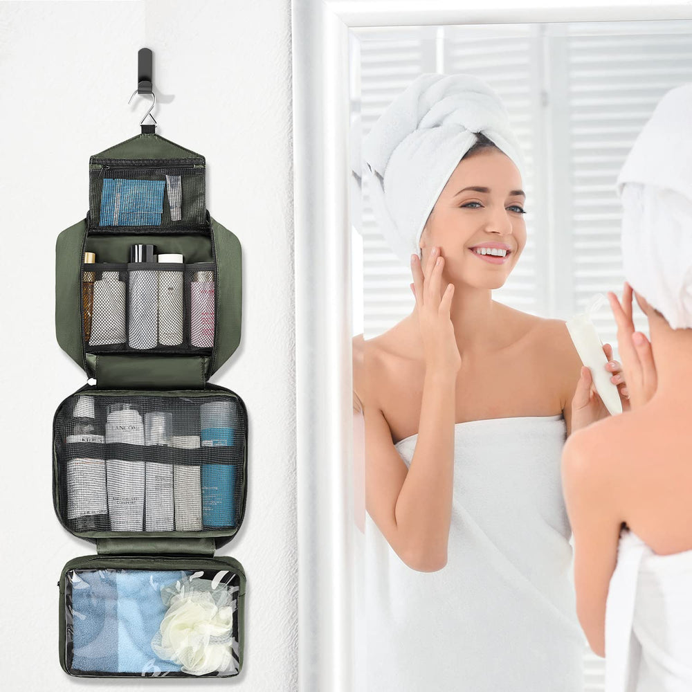 Maliton toiletry bag capacity fits eight 360ml bottles—great for travel kits