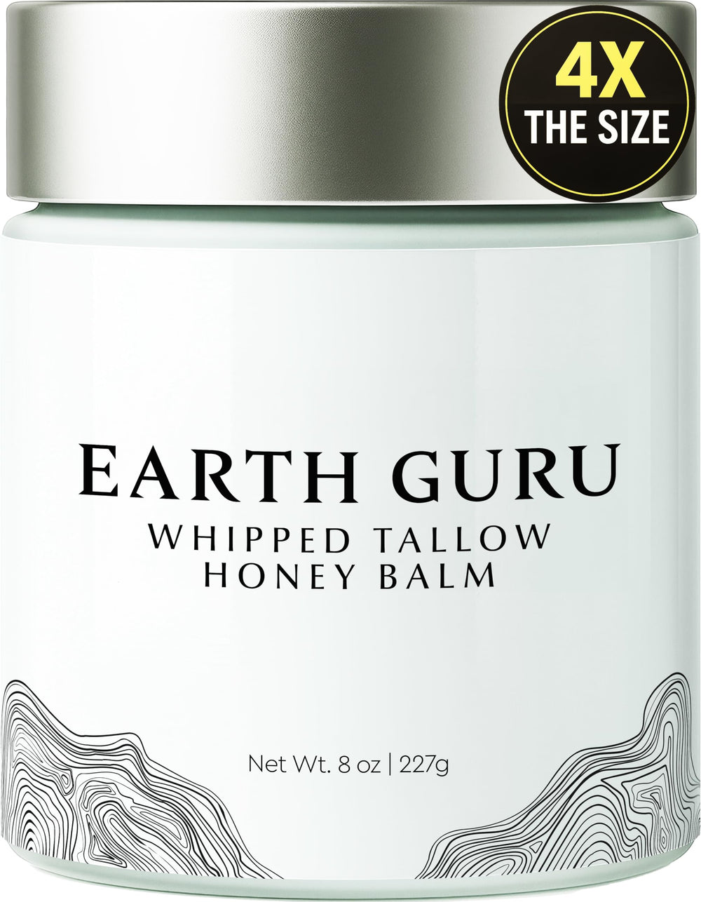 MalloMe Earth Guru XL jar closeup for rich skin nourishment and moisture