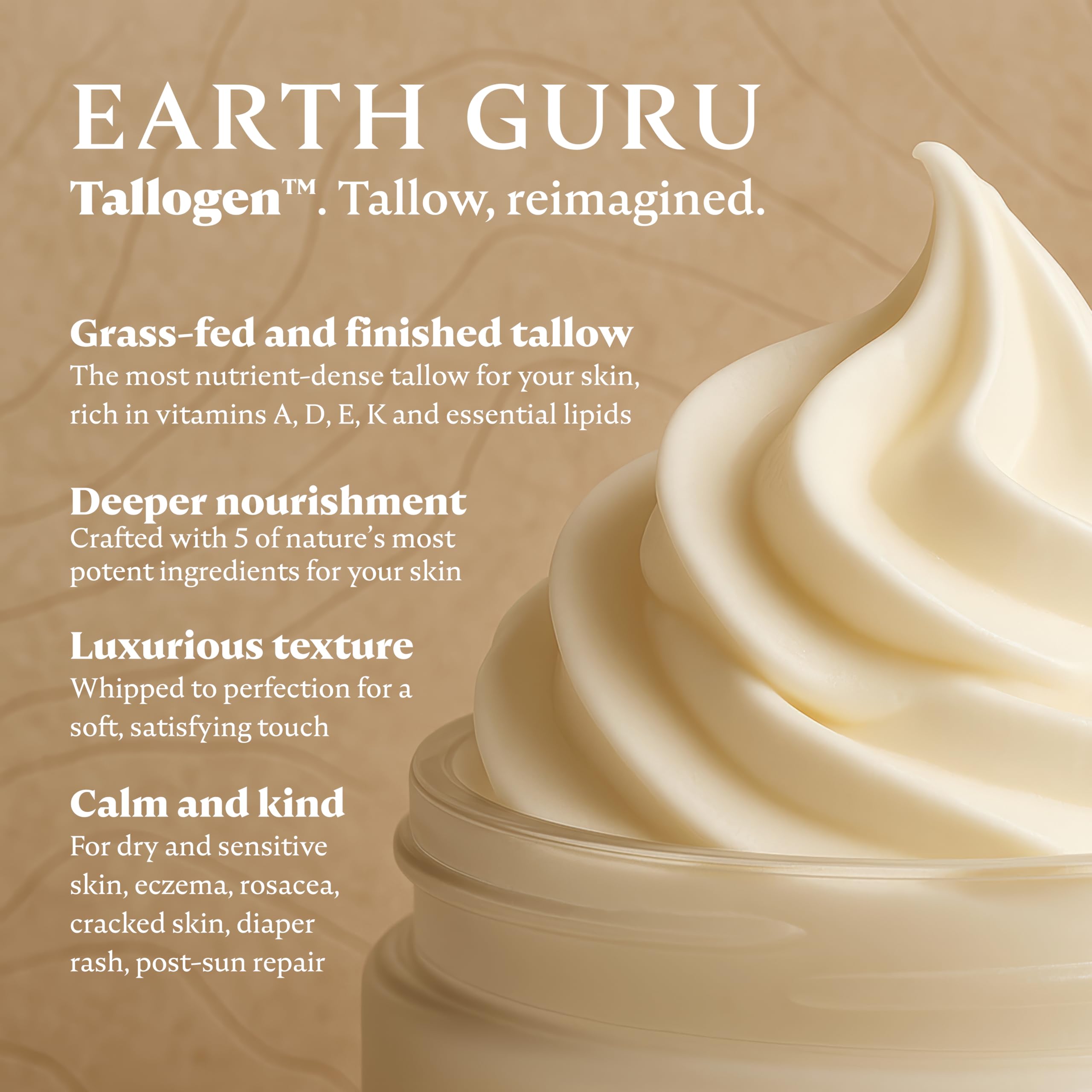 MalloMe Tallogen complex texture shows luxurious deep nourishment and barrier support