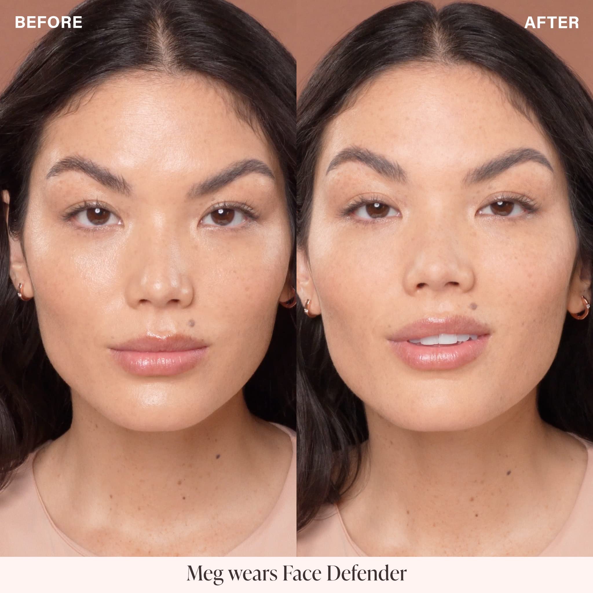 Mally Beauty Poreless Face Defender compact packaging highlights portable, all-day shine control.