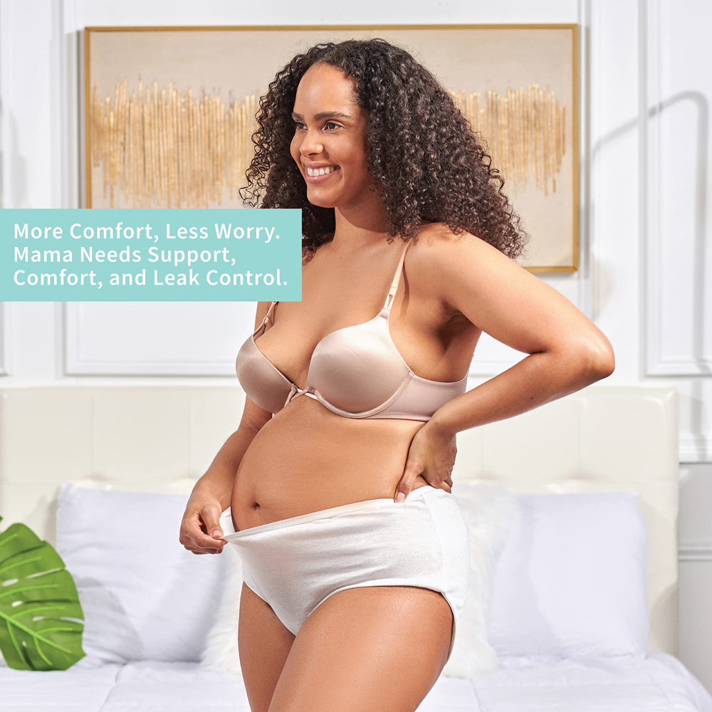 Mama & Wish disposable postpartum underwear for quick, comfortable changes