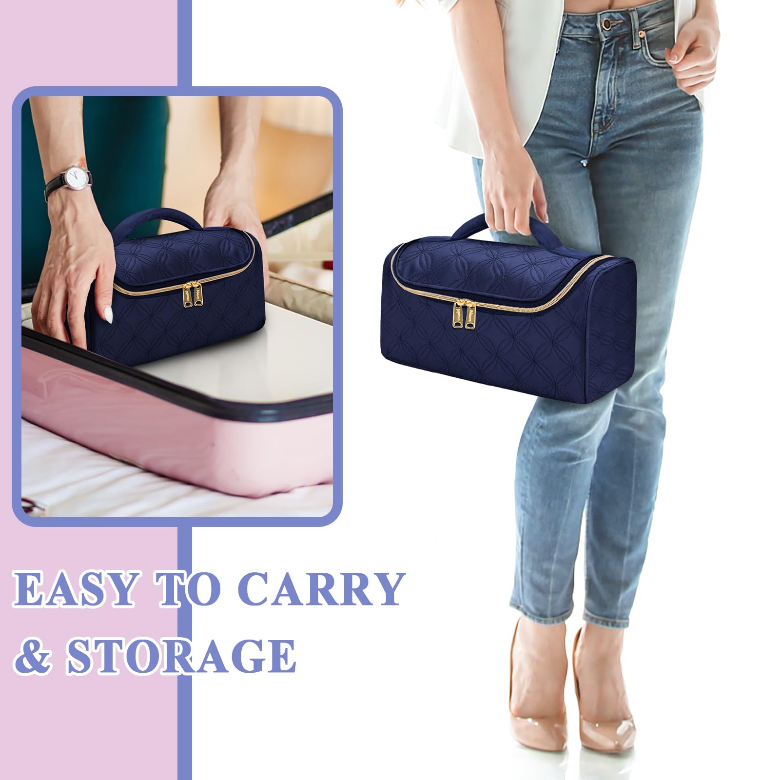 Mancro Airwrap travel case dust protection guards gear from debris while stored.