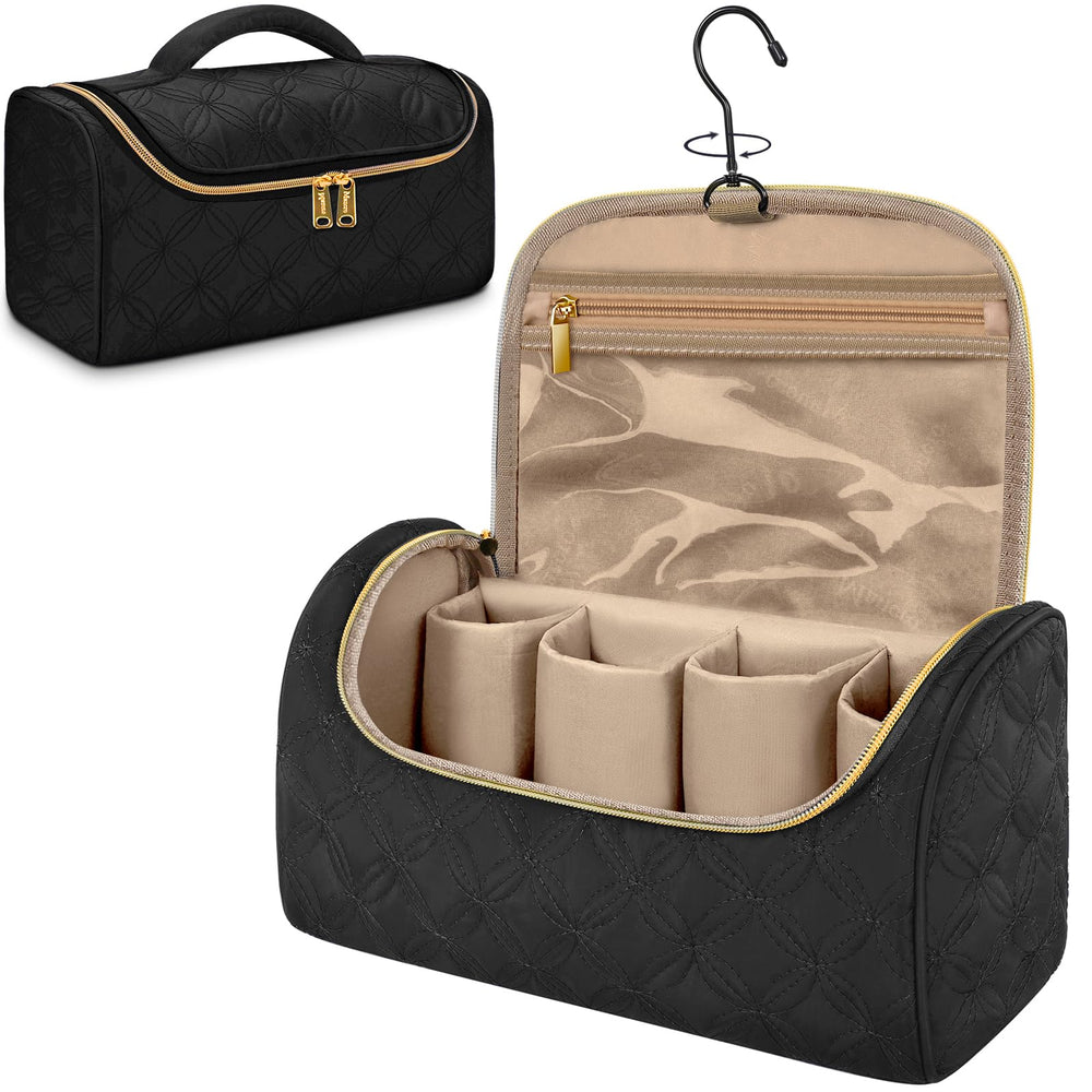 Mancro Dyson Airwrap storage case top view shows organized travel-ready compartments