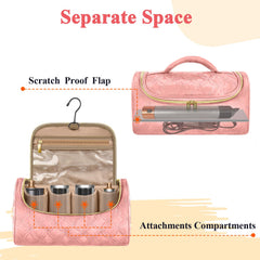 Mancro case with individual compartments secures short barrels and attachments.