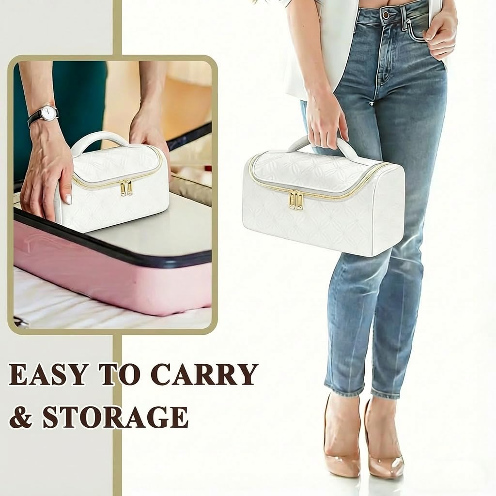 Mancro rotatable metal hook makes hanging storage easy at home or hotel.